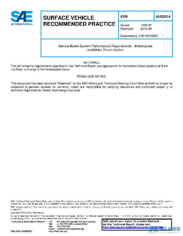 SAE J109_201408 PDF SAE J109_201408 PDF