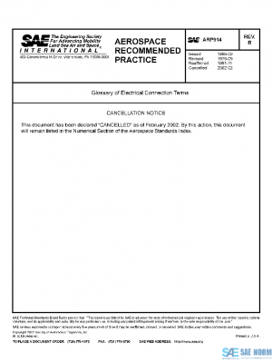 SAE ARP914B PDF