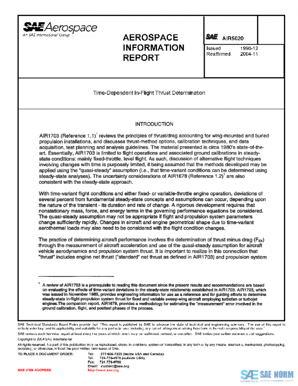 SAE AIR5020 PDF