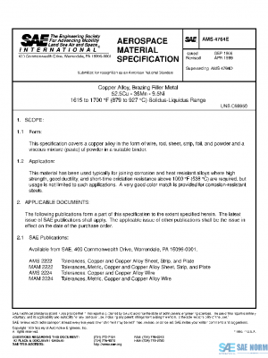 SAE AMS4764E PDF