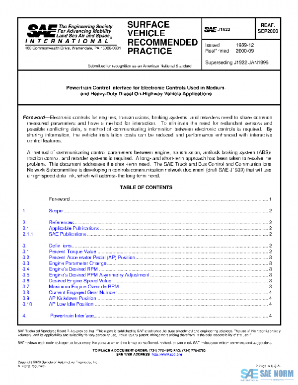 SAE J1922_200009 PDF