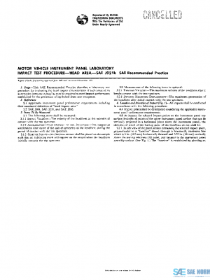 SAE J921_198101 PDF