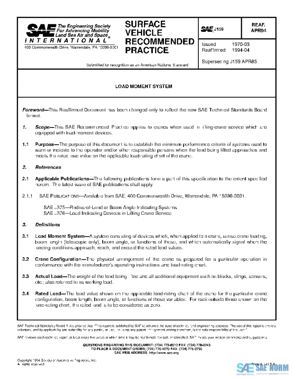 SAE J159_199404 PDF