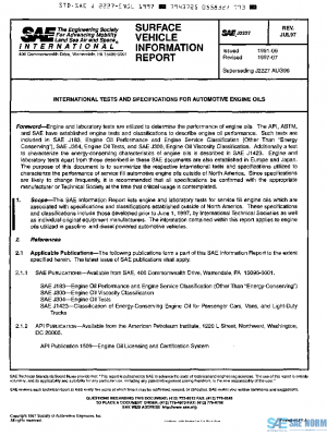 SAE J2227_199707 PDF