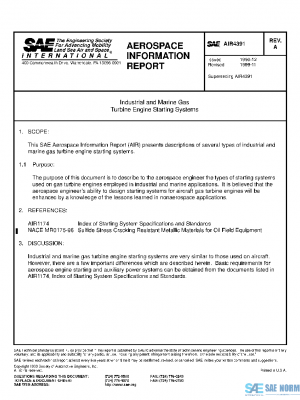 SAE AIR4391A PDF
