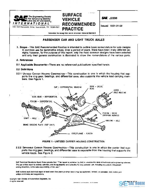 SAE J2200_199101 PDF