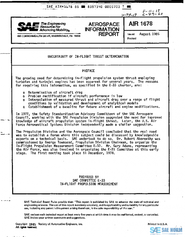 SAE AIR1678 PDF