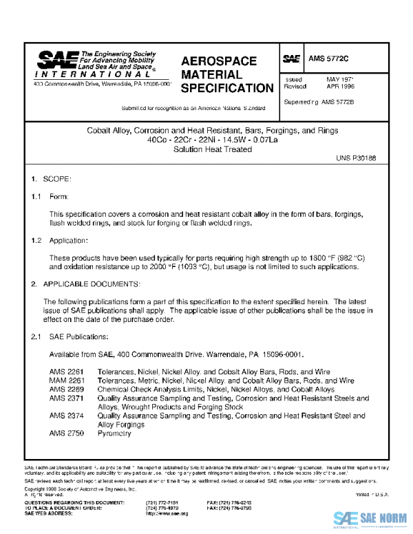 SAE AMS5772C PDF