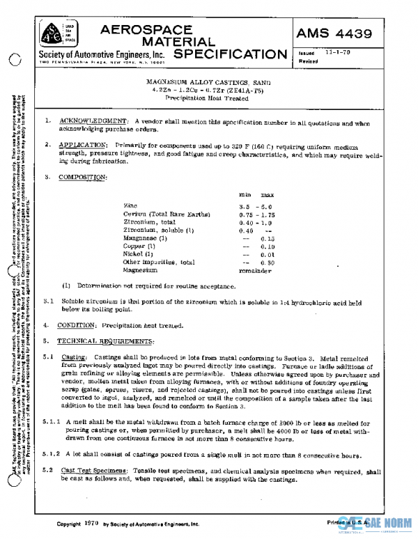 SAE AMS4439 PDF