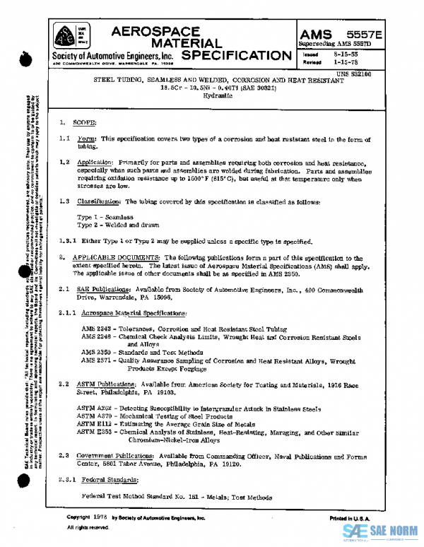 SAE AMS5557E PDF