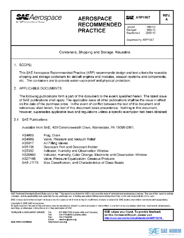 SAE ARP1967A PDF