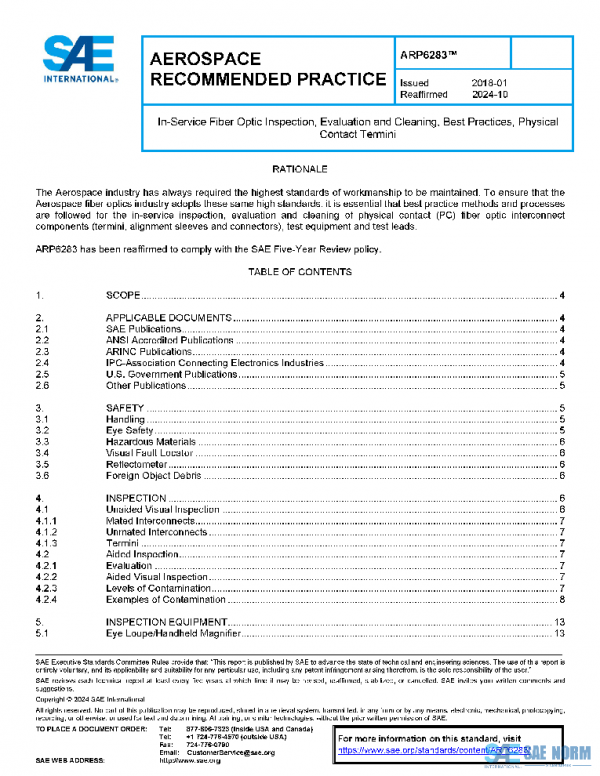 SAE ARP6283 PDF SAE ARP6283 PDF