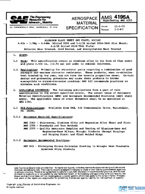 SAE AMS4195A PDF