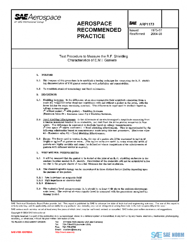 SAE ARP1173 PDF