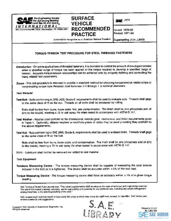 SAE J174_197104 PDF