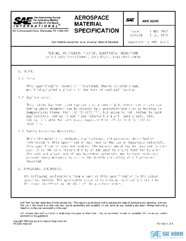 SAE AMS3634D PDF