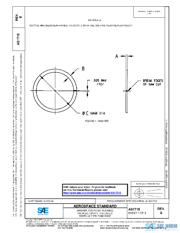 SAE AS1715E PDF SAE AS1715E PDF