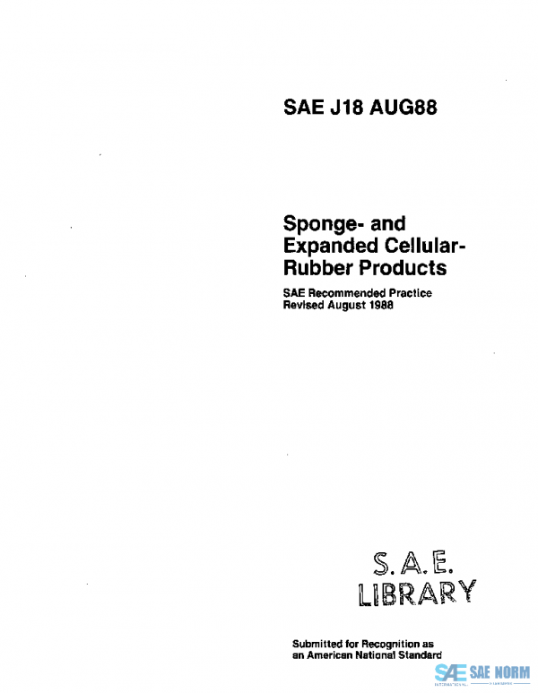 SAE J18_198808 PDF SAE J18_198808 PDF
