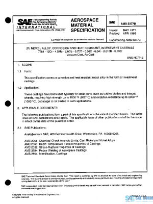 SAE AMS5377D PDF