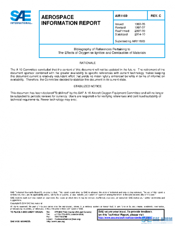 SAE AIR1169C PDF