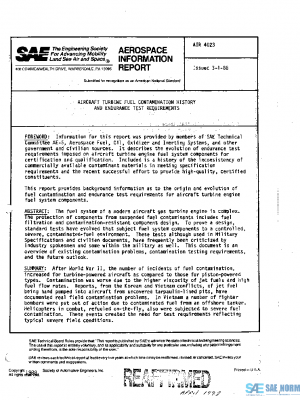 SAE AIR4023 PDF