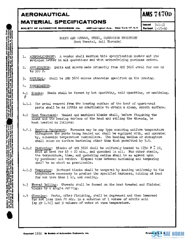 SAE AMS7470D PDF