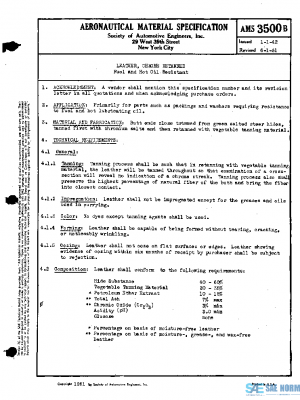 SAE AMS3500B PDF SAE AMS3500B PDF