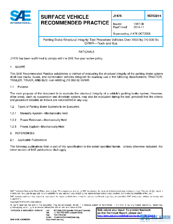 SAE J1476_201411 PDF