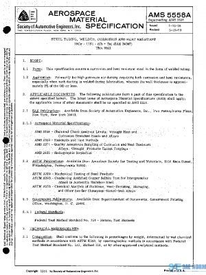 SAE AMS5558A PDF