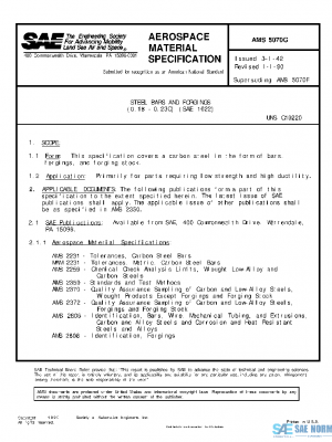 SAE AMS5070G PDF