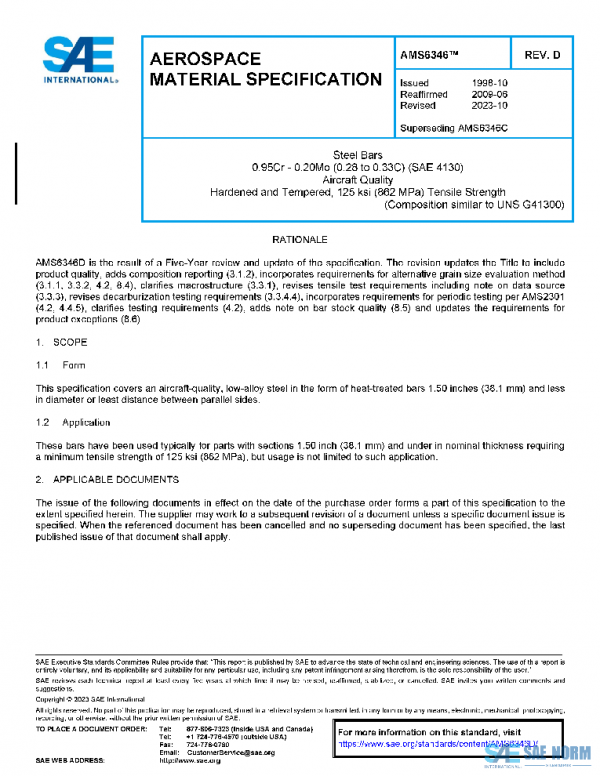 SAE AMS6346D PDF
