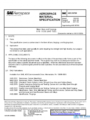 SAE AMS5070H PDF