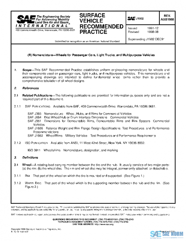 SAE J1982_199808 PDF