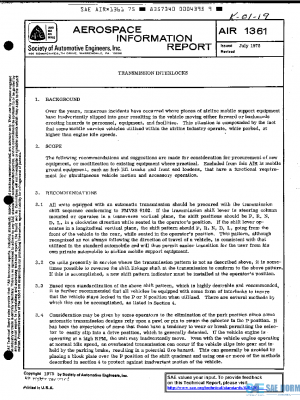 SAE AIR1361 PDF