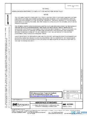 SAE AS33566 PDF