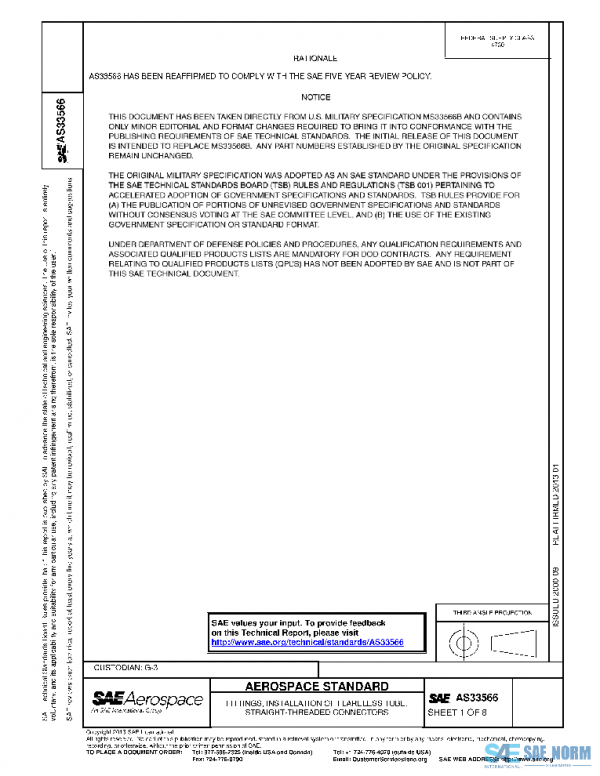 SAE AS33566 PDF