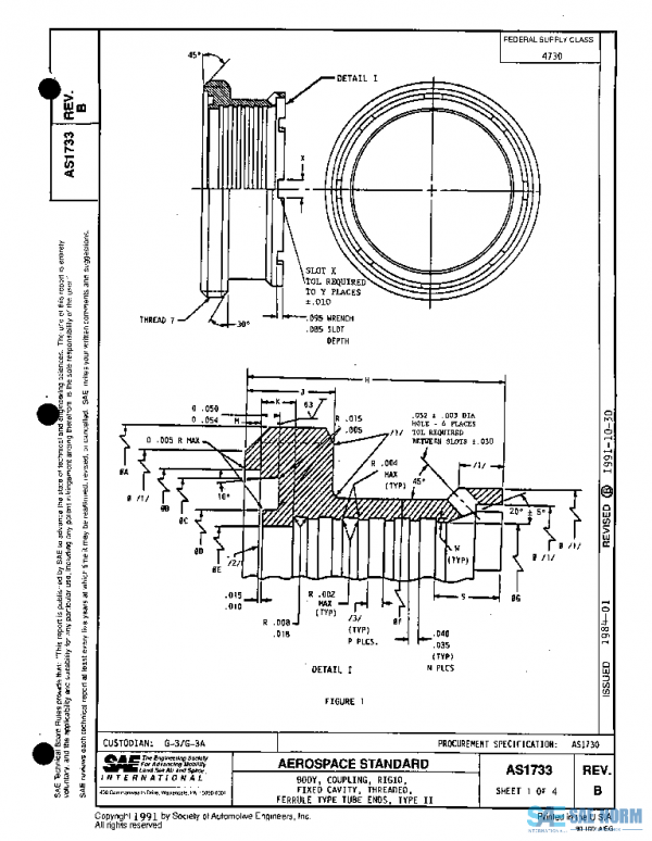 SAE AS1733B PDF