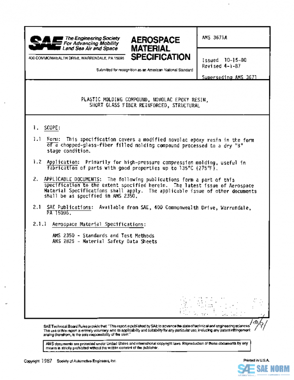 SAE AMS3671A PDF