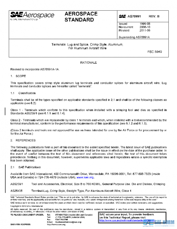 SAE AS70991B PDF