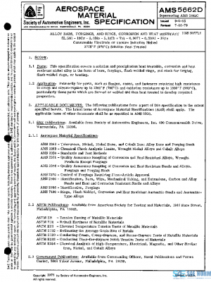SAE AMS5662D PDF