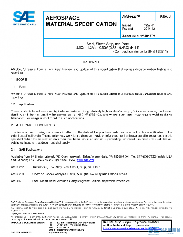 SAE AMS6437J PDF