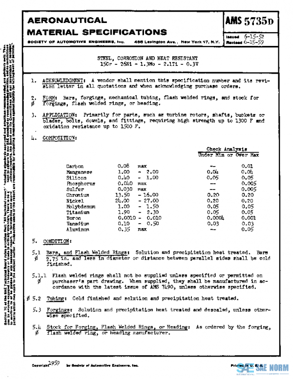 SAE AMS5735D PDF SAE AMS5735D PDF