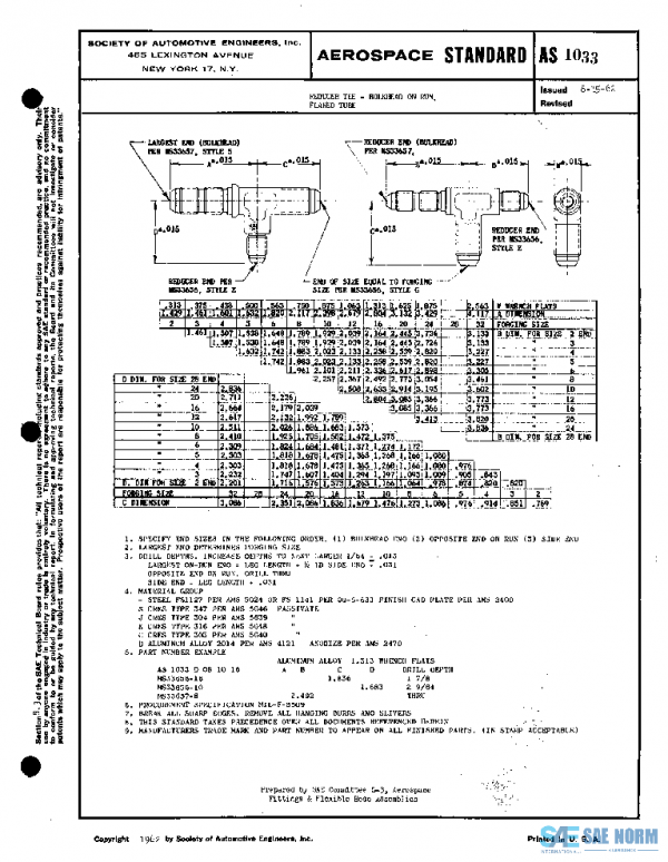 SAE AS1033 PDF SAE AS1033 PDF