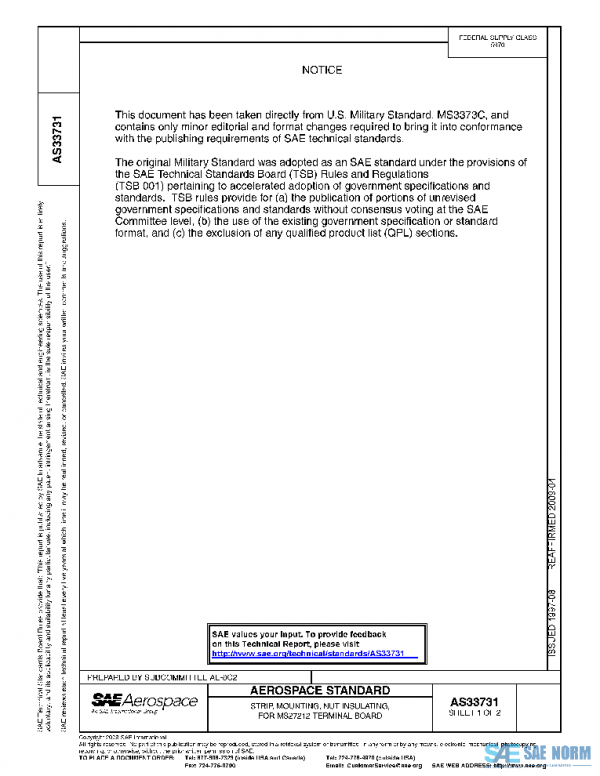 SAE AS33731 PDF SAE AS33731 PDF