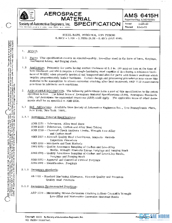 SAE AMS6415H PDF