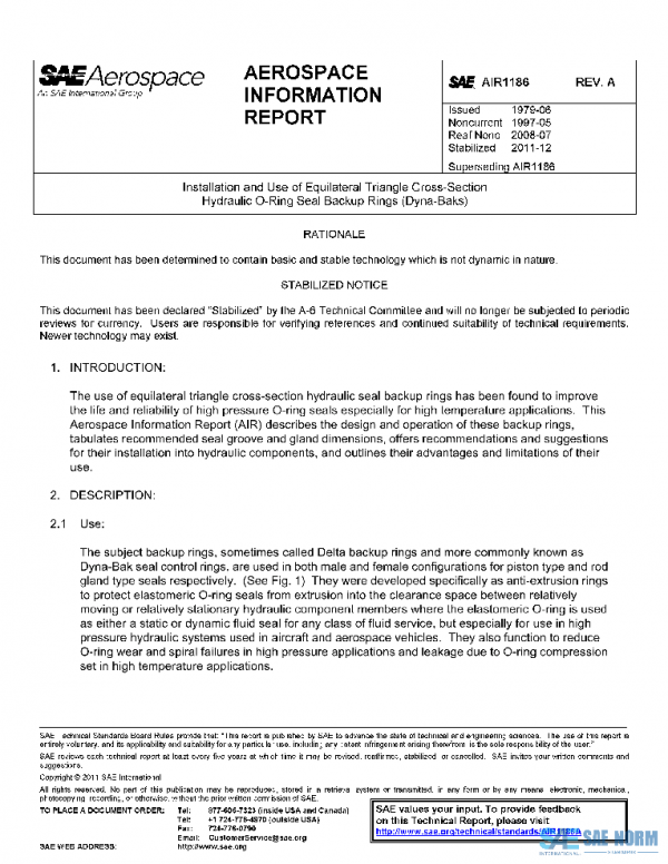 SAE AIR1186A PDF