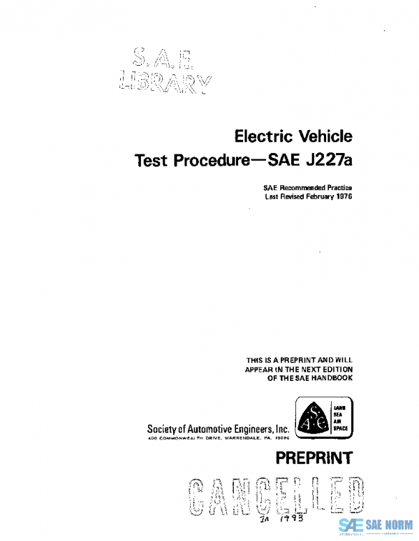 SAE J227A_199305 PDF