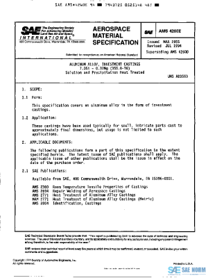 SAE AMS4260E PDF