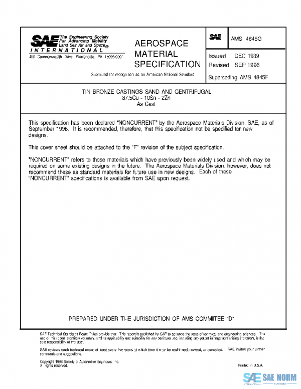 SAE AMS4845G PDF