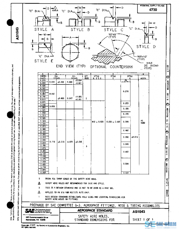 SAE AS1043D PDF SAE AS1043D PDF